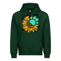 Forest Green life is better with dogs Urban Hoodie - NancyCooperArtShop