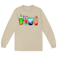 Mushroom tea junkie coffee cups Long Sleeve Tee - Zillion Design Studio