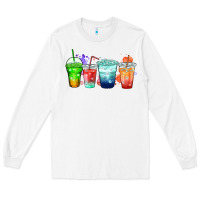 White tea junkie coffee cups Long Sleeve Tee - Zillion Design Studio