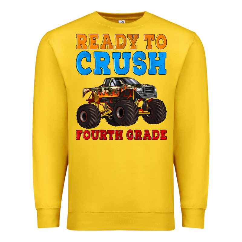Ready To Crush Fourth Grade Premium Sweatshirt by Artiststas | Teevron