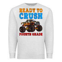 Oatmeal Heather ready to crush fourth grade Premium Sweatshirt - Artiststas