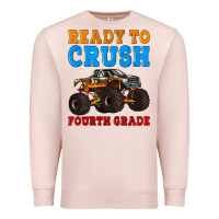 Pale Pink ready to crush fourth grade Premium Sweatshirt - Artiststas