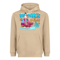 Mushroom winter vibes Heavyweight Hoodie - BundleAndBundleShop