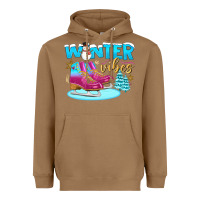 Toasted Coconut winter vibes Heavyweight Hoodie - BundleAndBundleShop