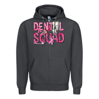 Smoke Dental Squad with Teeth Zipper Hoodie - texasbilliewilder