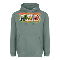 Sage ho ho ho Heavyweight Hoodie - BundleAndBundleShop