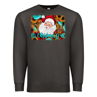 Smoke it's Christmas y'all background Premium Sweatshirt - JahusDesignShop