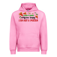 Fuchsia Pink i cant make everyone happy i an not a pizza Urban Hoodie - MaliasSmallBusiness