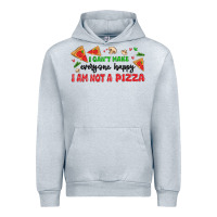 Heather Grey i cant make everyone happy i an not a pizza Urban Hoodie - MaliasSmallBusiness