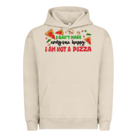 Pigment French Oak i cant make everyone happy i an not a pizza Urban Hoodie - MaliasSmallBusiness