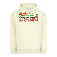 Pigment Pistachio i cant make everyone happy i an not a pizza Urban Hoodie - MaliasSmallBusiness