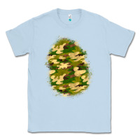 Dusty Blue camouflage patch 4 Classic Tee - BundleAndBundleShop