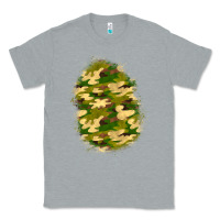 Heather Grey camouflage patch 4 Classic Tee - BundleAndBundleShop