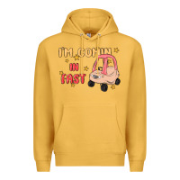 Mustard i'm comin in fast Premium Hoodie - MaliasSmallBusiness