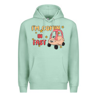 Seafoam i'm comin in fast Premium Hoodie - MaliasSmallBusiness