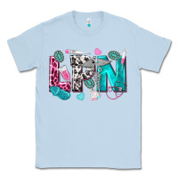 Dusty Blue lpn Classic Tee - texasbilliewilder