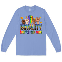 Colony Blue equality hurts no one with fists Long Sleeve Tee - texasbilliewilder