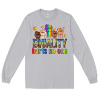 Moon Dust equality hurts no one with fists Long Sleeve Tee - texasbilliewilder