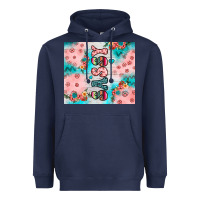 Navy sassy Heavyweight Hoodie - JahusDesignShop