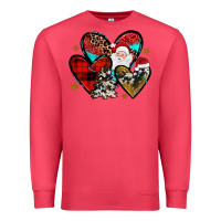 Cardinal Christmas heart Premium Sweatshirt - JahusDesignShop