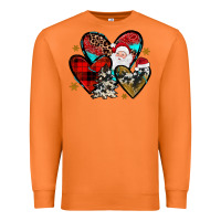 Carrot Christmas heart Premium Sweatshirt - JahusDesignShop