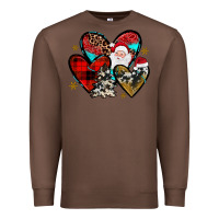 Chestnut Christmas heart Premium Sweatshirt - JahusDesignShop