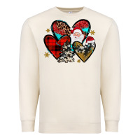 Sandshell Christmas heart Premium Sweatshirt - JahusDesignShop