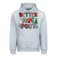 Heather Grey better not pout Urban Hoodie - MaliasSmallBusiness