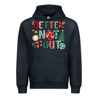 Navy better not pout Urban Hoodie - MaliasSmallBusiness