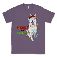 Lavender merry and bright white shepherd Classic Tee - RanaPortraitStore
