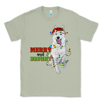 Matcha merry and bright white shepherd Classic Tee - RanaPortraitStore