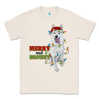 Natural merry and bright white shepherd Classic Tee - RanaPortraitStore