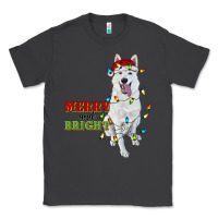 Smoke merry and bright white shepherd Classic Tee - RanaPortraitStore