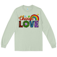 Matcha choose love Long Sleeve Tee - texasbilliewilder