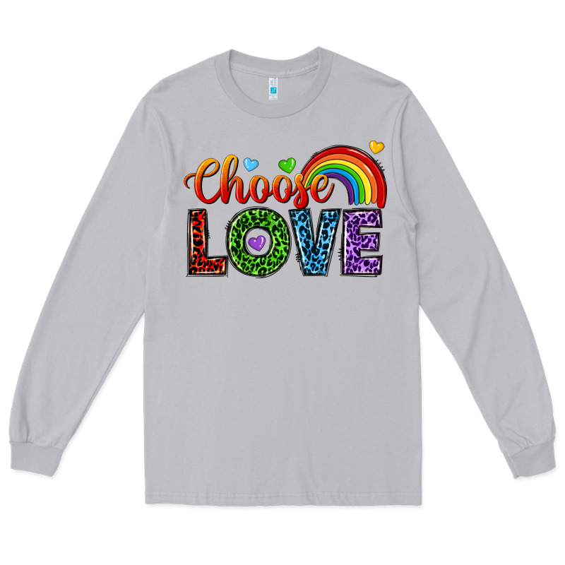 Choose Love Long Sleeve Tee by texasbilliewilder | Teevron