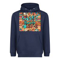 Navy sassy since forever Heavyweight Hoodie - JahusDesignShop