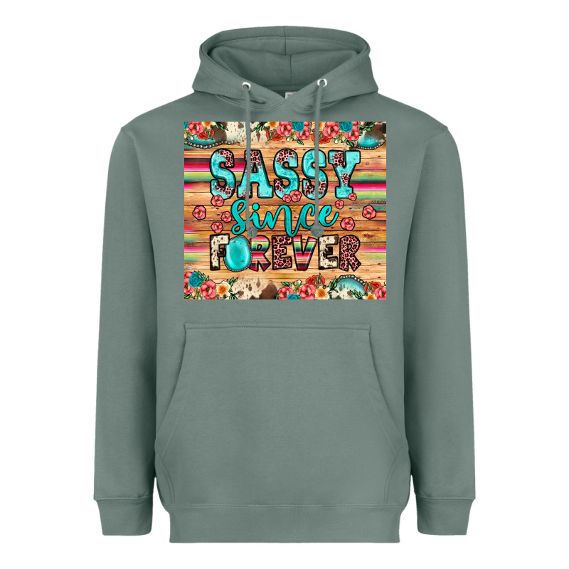 Sassy Since Forever Heavyweight Hoodie by JahusDesignShop | Teevron