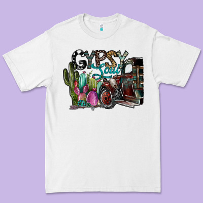 Gypsy Soul Premium Tee Designed By Sublimationcraftshop