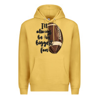 Antique Gold i ll always be his biggest fan Premium Hoodie - MaliasSmallBusiness