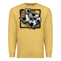 Leopard Soccer Texas Map Premium Sweatshirt | Teevron