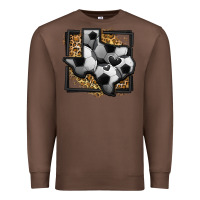 Chestnut leopard soccer texas map Premium Sweatshirt - Jasminsmagicworld