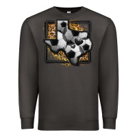 Smoke leopard soccer texas map Premium Sweatshirt - Jasminsmagicworld