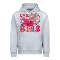 Heather Grey let s go girls Urban Hoodie - MaliasSmallBusiness