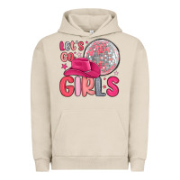 Pigment French Oak let s go girls Urban Hoodie - MaliasSmallBusiness