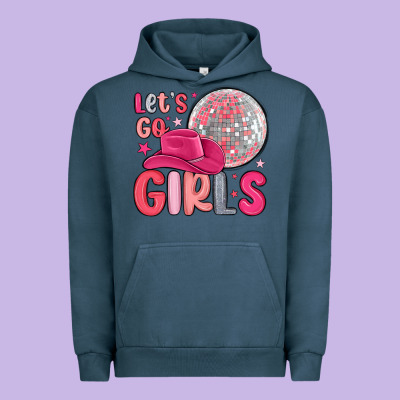 Let S Go Girls Urban Hoodie Designed By Maliassmallbusiness