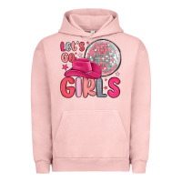 Pigment Salmon let s go girls Urban Hoodie - MaliasSmallBusiness