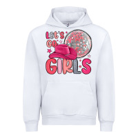 White let s go girls Urban Hoodie - MaliasSmallBusiness