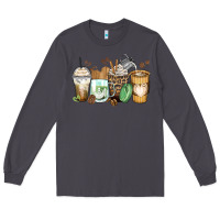 Smoke latte coffee cups Long Sleeve Tee - Zillion Design Studio