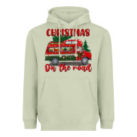 Matcha christmas on the road Heavyweight Hoodie - BundleAndBundleShop