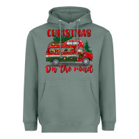 Sage christmas on the road Heavyweight Hoodie - BundleAndBundleShop